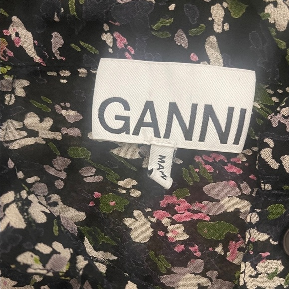 Ganni Blouse Size 36 - Picture 2 of 5